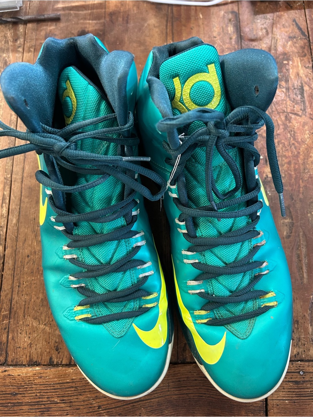 Nike Zoom KD 5 Hulk Kevin Durant Atomic Teal (554988 300) Mens Sz 12